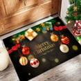thumbnail image 1 of Christmas Door Mats Outside, Christmas Doormat Outdoor,Non-Slip Christmas Welcome Mat Washable Merry Christmas Tree Doormat, Chirstmas Rugs Indoor/Outdoor for Front Door, Entryway, Kitchen, Porch, 1 of 8