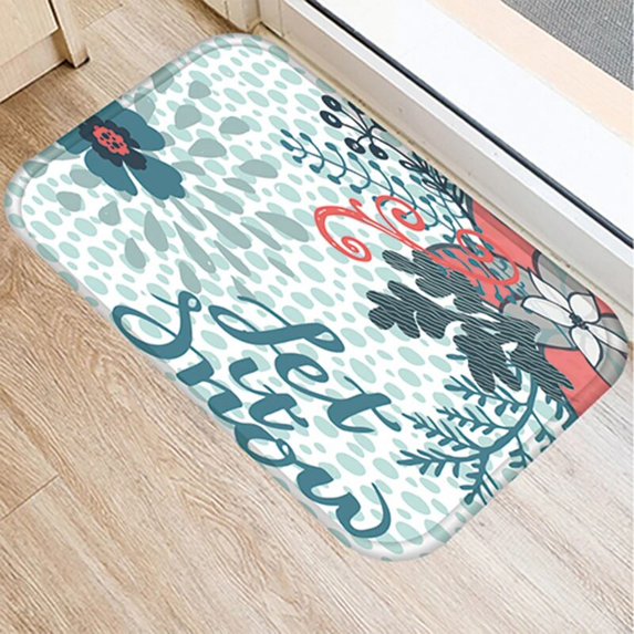 Christmas Doormat Carpet Merry Christmas Decorations for Home Xmas Navidad Natal Gifts Happy New Year Door Mat