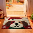thumbnail image 1 of Christmas Doormat Festive Holiday Mat with Animal Designs for Entrance Welcome Mat Syoung manproof Absorbent Fast-Dry Bath Rug（A), 1 of 6