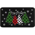 thumbnail image 1 of Christmas Doormat Outdoor Entrance Non-Slip Christmas Front Door Mat Xmas Decorative Washable Winter Holiday Welcome Doormat 17"x30" Merry Christmas Decor for Indoor Outdoor, 1 of 6