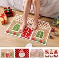 thumbnail image 1 of Christmas Doormat under $5! Bzdzmqm Christmas Gingerbread Welcome Mat,Front Door Entrance Carpet,Non Slip Holiday Doormat,Festive Home Decor Mat, 1 of 9