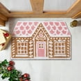 thumbnail image 1 of Christmas Doormat under $5! Bzdzmqm Christmas Gingerbread Welcome Mat,Front Door Entrance Carpet,Non Slip Holiday Doormat,Festive Home Decor Mat, 1 of 7