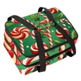 thumbnail image 1 of Christmas Double Layered Insulated Refrigerated Lunch Bag with Two Compartments, Large Capacity, Handheld - 7.1x11.4x16.1 Inches, 1 of 6