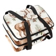 thumbnail image 1 of Christmas Double Layered Insulated Refrigerated Lunch Bag with Two Compartments and Large Capacity - 7.1x11.4x16.1 Inches, 1 of 6