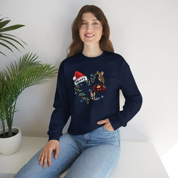 Christmas Dragon Sweatshirts,Women Christmas Sweatshirts, Dragon Sweatshirt