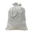 thumbnail image 1 of Christmas Drawstring Gift Bag, 27.5 x 19.7 in Large Reusable Cloth Storage Bag with Festive Santa & Sleigh Design, Holiday Decoration Tote Sack for Gifts and Party Supplies, 1 of 5