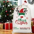 thumbnail image 1 of Christmas Drawstring Gift Bag,Large Holiday Storage Bag,Reusable Fabric Organizer for Gifts Wrapping,Party Decorations Under Tree White Canvas Sack, 1 of 6
