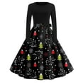 Christmas Dress for Women,2024 Fall Winter Trendy Xmas Snowman