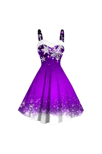 walmart ladies christmas dress Vestidos de Navidad para Todas Red christmas