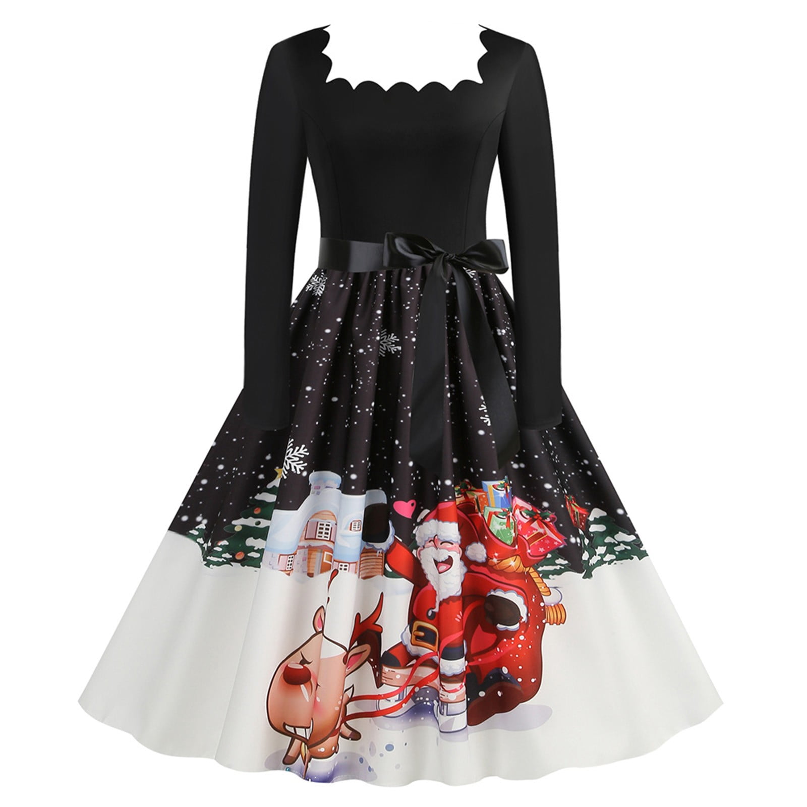 Christmas Dresses for Women, Long Sleeve Dress for Women, Christmas ...