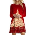 Hot6sl Christmas Dresses for Women, Casual Cocktail Party Dresses Ugly