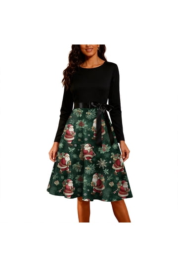 Green Dress Christmas