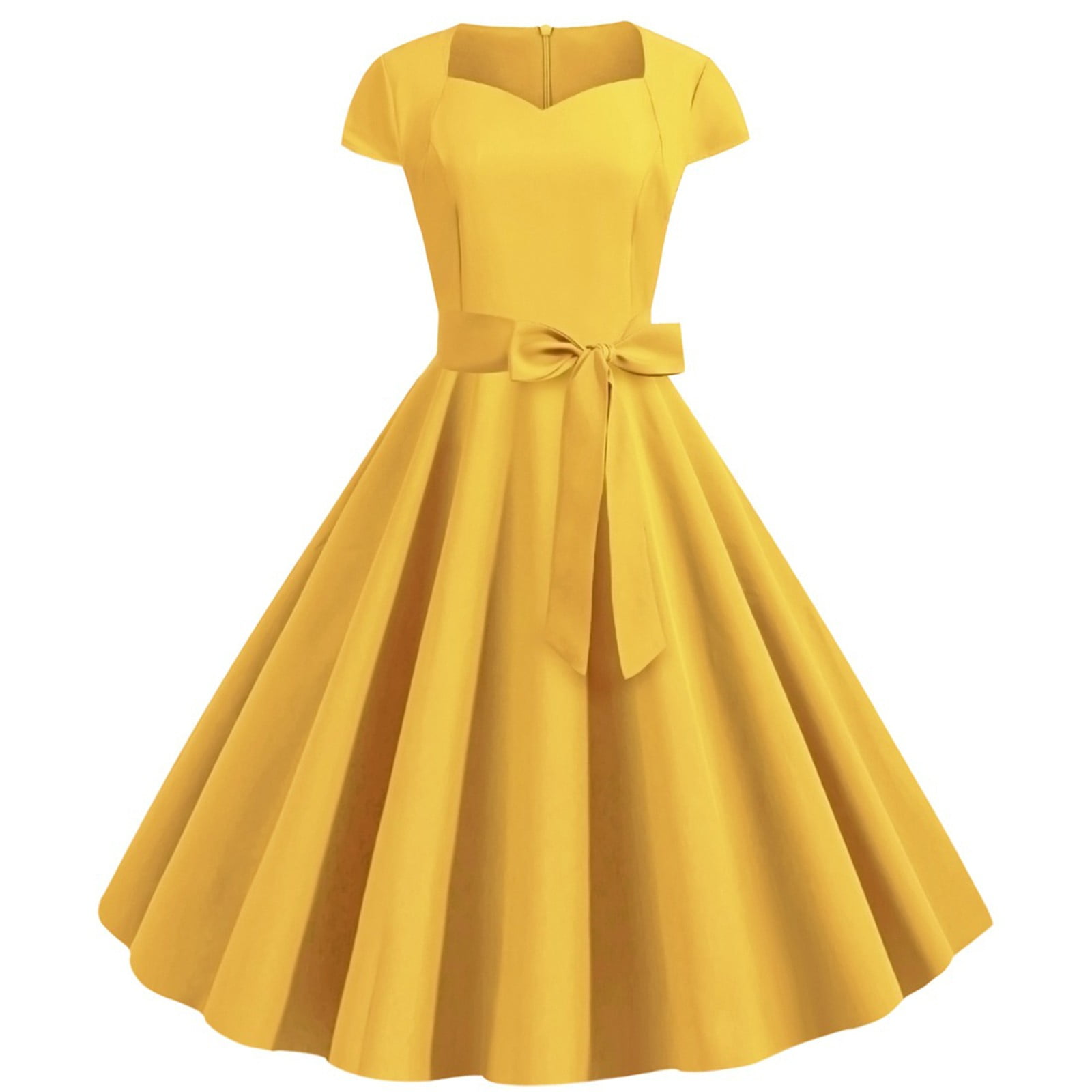 yellow christmas dress Magic. Christmas. Fashionable yellow dress