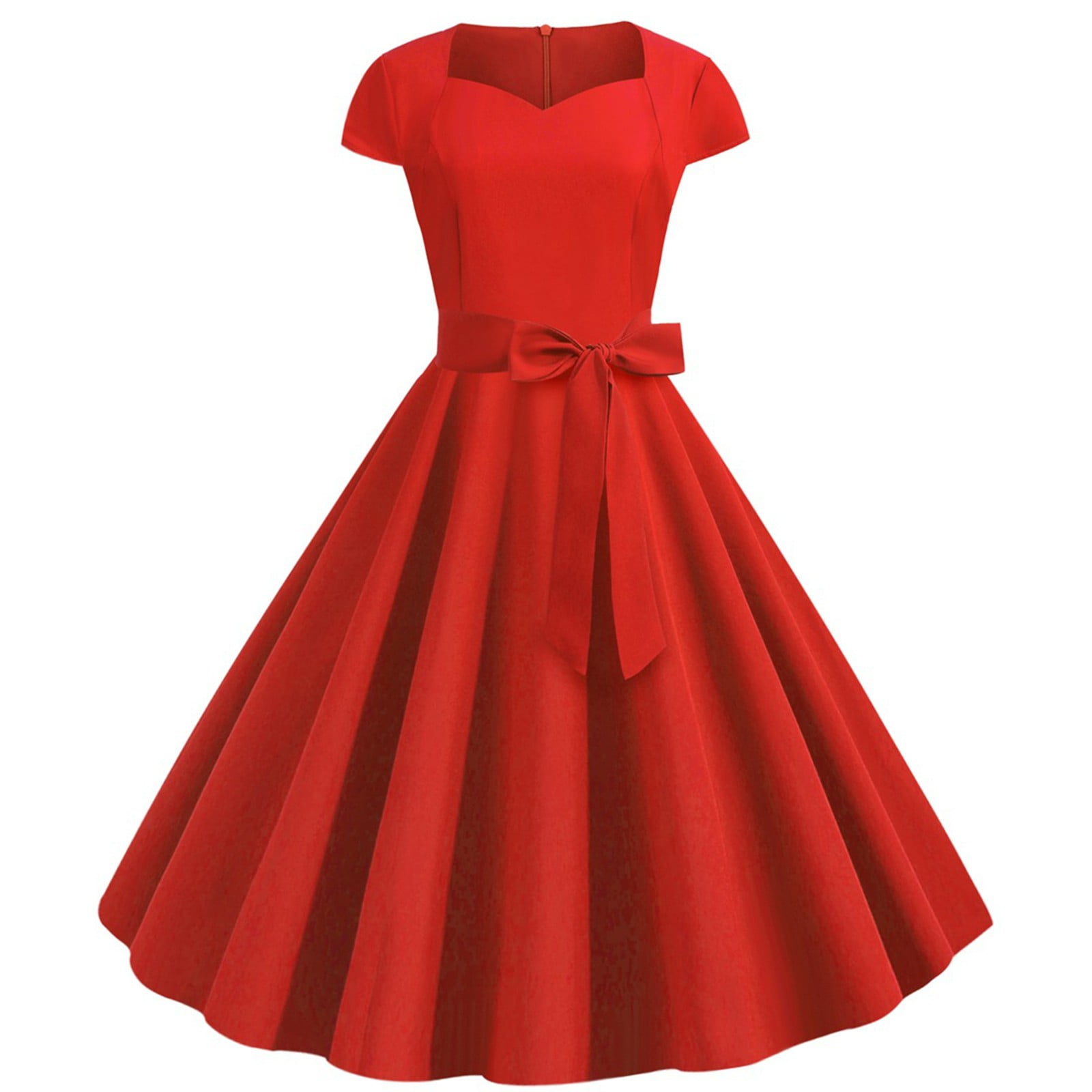 Christmas Dresses for Women's Hooded Printing Loose Casual Fashion Short  Sleeve Vest Retro Belt Dress - Walmart.com
