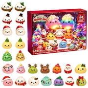 Christmas Dumpling Advent Calendar 2026, 24 Days Mystery Countdown Blind Box with Kawaii Dumpling Toys, Sensory Fidget Stress Relief Gifts for Party Favors & Stocking Stuffers