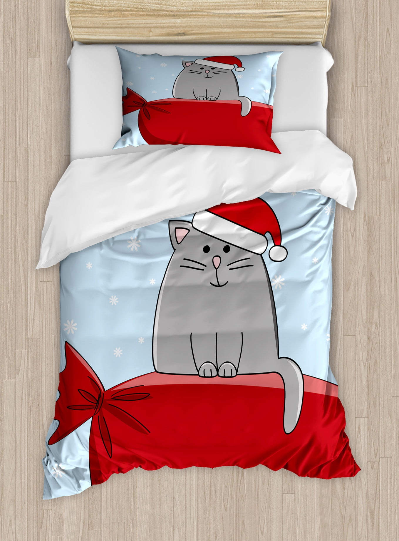 Christmas cat outlet duvet covers