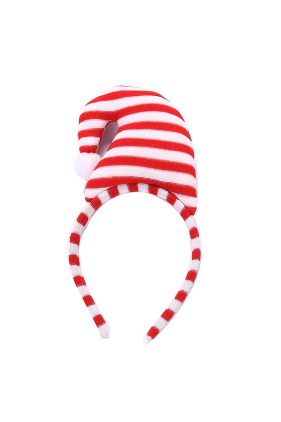 Christmas Ear Headband Christmas Hair Hoop Christmas Headband With Ear Christmas Hat Headband Santa Hat Hairband