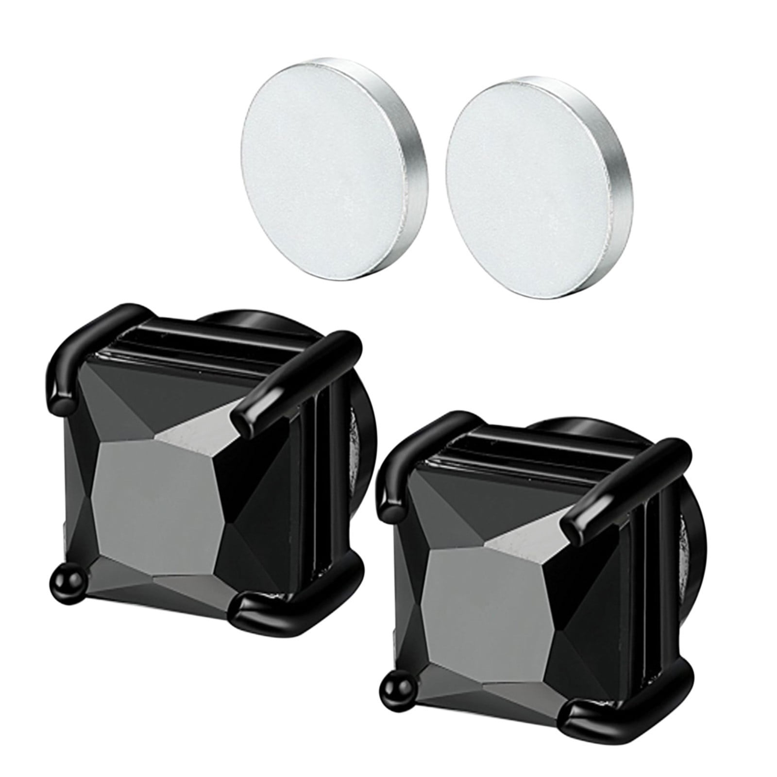 Christmas Earrings Bulk Earrings Fashion Square Zircons Non Pierced