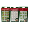 thumbnail image 1 of Christmas Edible Cake Decorations - Candy or Cupcake Topper -Gingerbread Man, Santa Face, Trees and Wreaths, 45 Pieces Total (4), 1 of 2