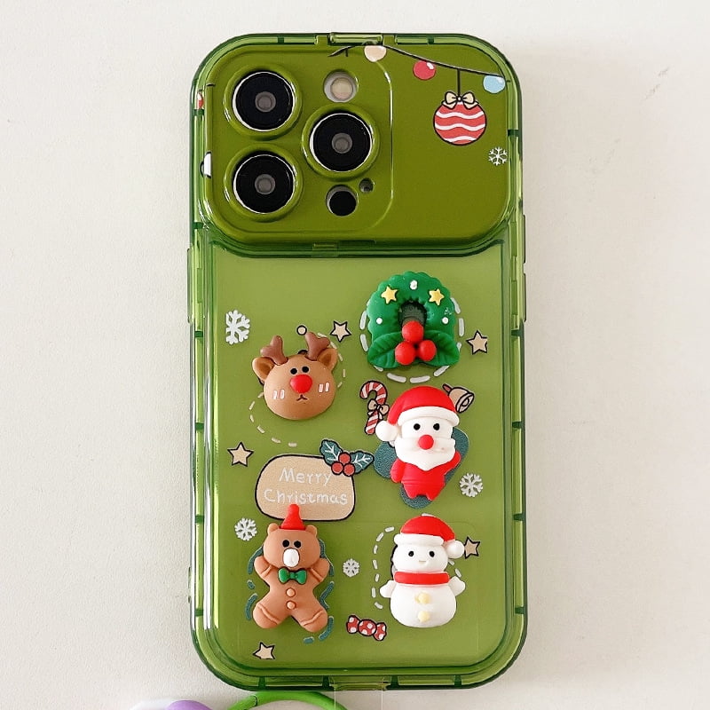 Christmas Edition iPhone 15 Pro Max Case Apple 14 Doll 13 Mirror 12