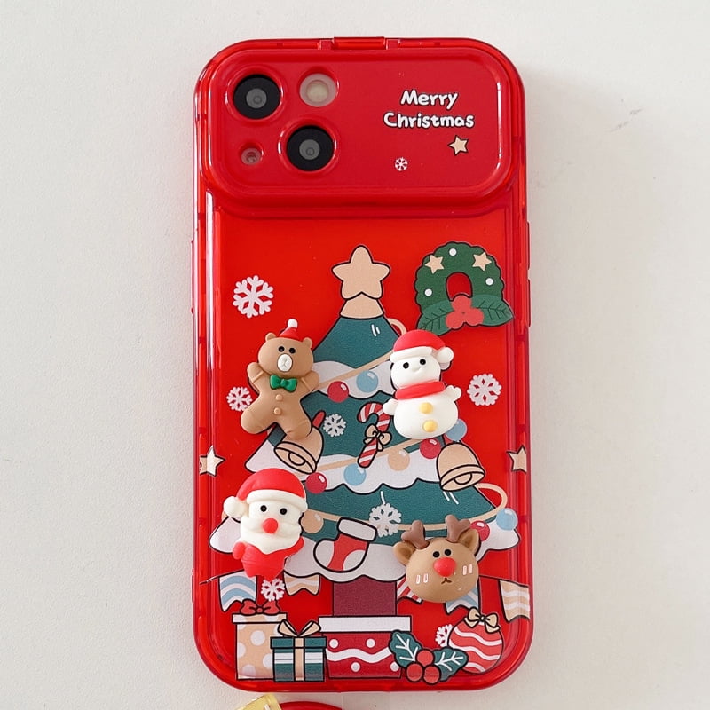 Christmas Edition iPhone 15 Pro Max Case Apple 14 Doll 13 Mirror 12