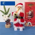 thumbnail image 1 of Christmas Electric Santa Toy Saxophone-Playing Design, Battery-Operated Music, Festive Xmas Decor Christmas Decorations Outdoor Christmas Home Decor, 1 of 4