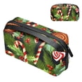 thumbnail image 1 of Christmas Electronic Travel Case Organizer USB Case Charger Phone Case Cable Organizer, Oxford Fabric Waterproof Portable Digital Storage Bag for Cables, Chargers, Phones - 5.9x9.44x3.14 in, 1 of 6
