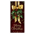 thumbnail image 1 of Christmas Element Prints Door Cover, 35 X 71 inch Xmas Tree Door Banner for Holiday Backdrop Party Supplies, 1 of 6