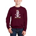 thumbnail image 1 of Christmas Elf - Boy's Word Art Crewneck Sweatshirt, 1 of 3