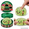thumbnail image 1 of Christmas Elf Dumpling Squishy Toys, Glitter Elf Edition Dumpling, Stress Relief Sensory Squeeze for Holiday Gifts Party Favors, 1 of 5