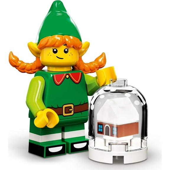 Christmas Elf (Female) - LEGO Collectible Minifigure 71034 (Series 23) (2022)