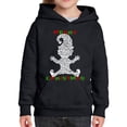 thumbnail image 1 of Christmas Elf - Girl's Word Art Hooded Sweatshirt, 1 of 2