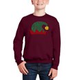 thumbnail image 1 of Christmas Elf Hat - Boy's Word Art Crewneck Sweatshirt, 1 of 3