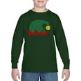 thumbnail image 1 of Christmas Elf Hat - Boy's Word Art Long Sleeve T-Shirt, 1 of 2