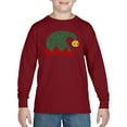 thumbnail image 1 of Christmas Elf Hat - Boy's Word Art Long Sleeve T-Shirt, 1 of 2
