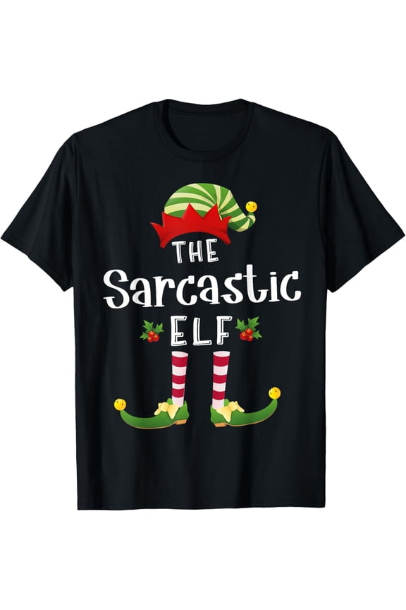 Christmas Elf Matching Pajama X-Mas Party Mens T-Shirt