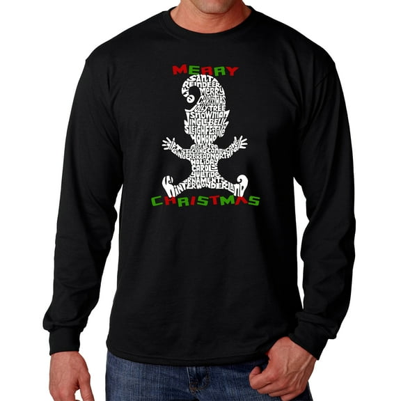 Christmas Elf - Men's Word Art Long Sleeve T-Shirt