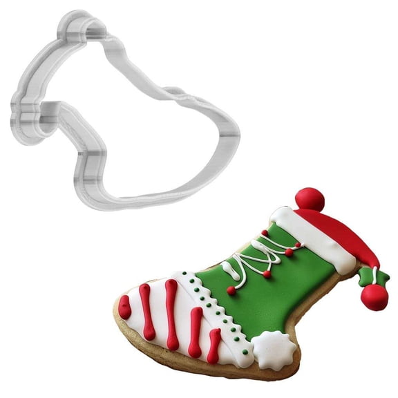 Christmas Elf Slipper Cookie Cutter 4 Inch Made in USA by WONDERTORY