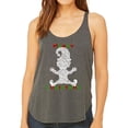 thumbnail image 1 of Christmas Elf - Women's Premium Word Art Flowy Tank Top, 1 of 2