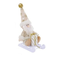 Christmas Elk Doll Window Scene Decoration Doll - Festive Plush Toy for Home and Store Display - Holiday Decor and Gift Idea