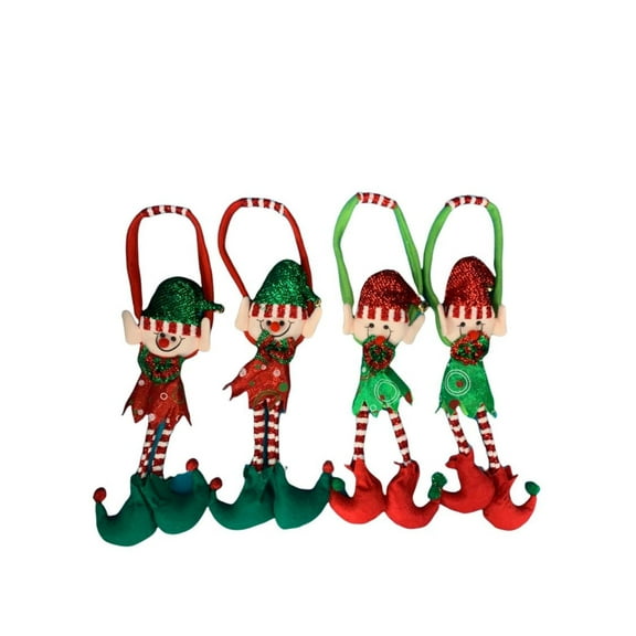 Christmas Elves Door Hanger Decor By Clear Above