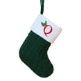 thumbnail image 1 of Christmas Embroidered Letter Socks, Personalized Knitted Stockings, Festive Fireplace Decor, DIY Gift Hanging for Family Celebrations, Accents, 1 of 2
