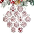 thumbnail image 1 of Christmas Embroidery Kit,Hand Embroidery Christmas Ornaments Kit,Topboutique DIY Christmas Embroidery Kit with Material Package,Christmas Embroidery Kit,Christmas Embroidery Kits for Adults Beginners, 1 of 7
