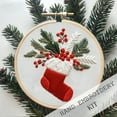 Christmas Embroidery Kit Christmas Embroidery Kits For Beginners With