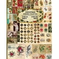 thumbnail image 1 of Christmas Ephemera Collection: 20 Sheets and Over 200 Vintage Ephemera Seasonal Pieces for DIY Christmas Cards, Bottle C, (Paperback), 1 of 1