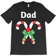 thumbnail image 1 of Christmas Eve Candy Cane Dad Funny Pajama Holiday Graphic H8171 T-Shirt, for Men and Women, Up to Size 5XL, 1 of 2