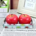 thumbnail image 1 of Christmas Eve Creative Apple Candle (2Pc) Medium - Christmas Creative Gift Artificial Fruit-Shaped Candle Wedding Party Decoration Christmas Eve Candle, 1 of 9