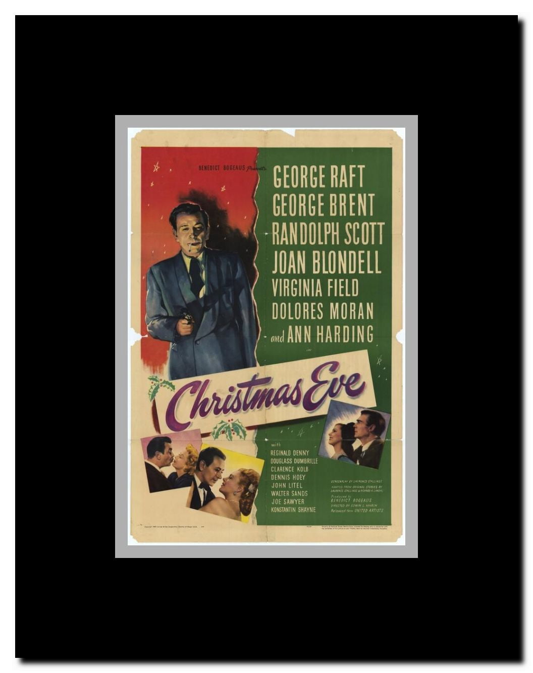 Christmas Eve Framed Movie Poster