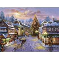 Christmas Eve, Scenic Seasons Unframed Giclee Print Wall Art by Nicky Boehme Sold by Art.Com