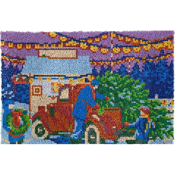 Christmas Eve Tree | Rug Making Latch Hooking Kit